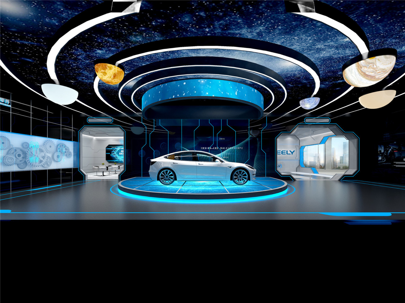 新能源汽车展厅设计,如何抓住年轻人的心?