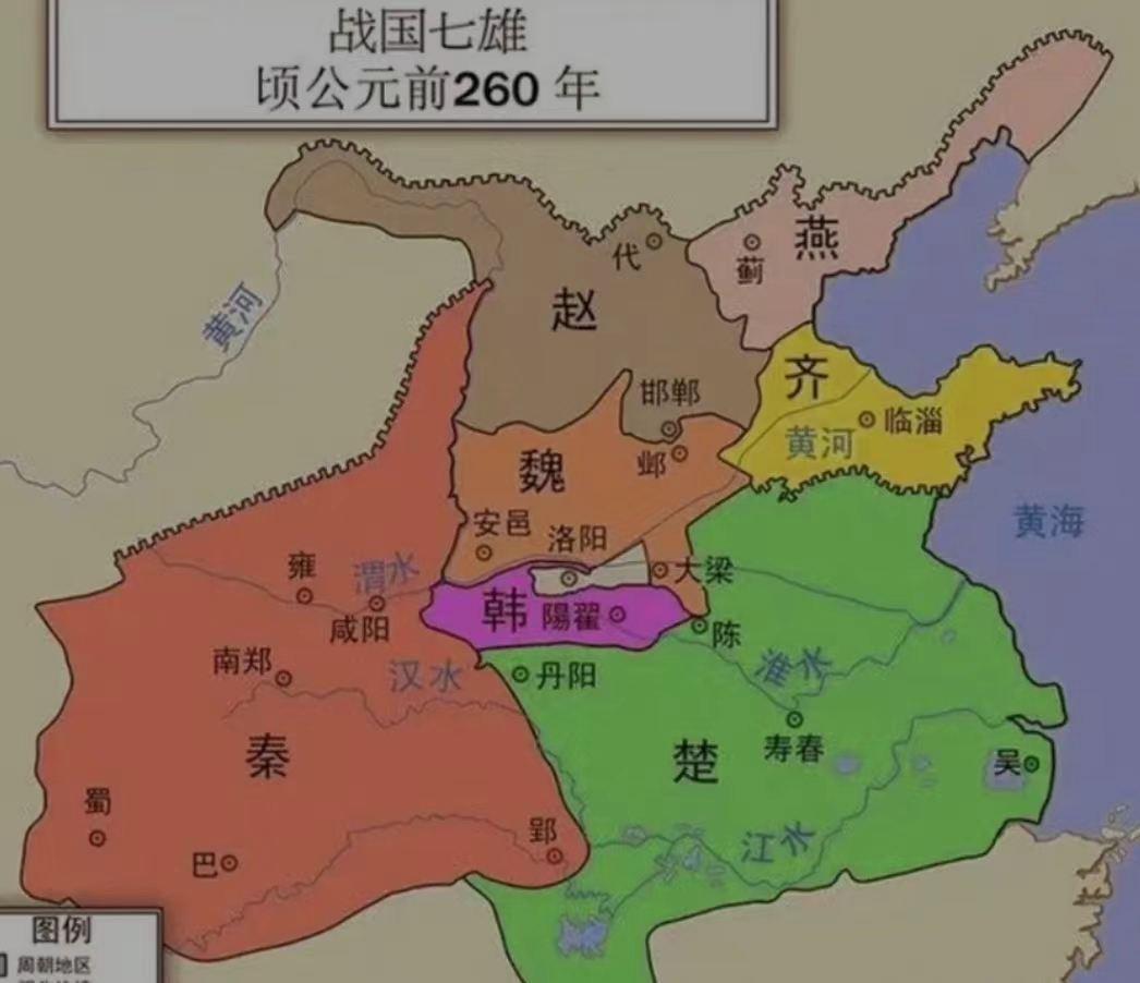 战国七雄:韩国为何一直那么弱?机遇很重要啊!