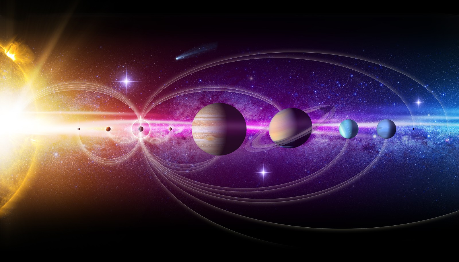 带领孩子解读星辰之谜:人类对太阳系认知之路