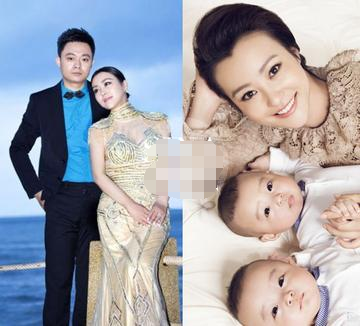 回顾郝蕾爱情婚姻都有泪独带双胞胎儿子生活离婚和父亲和解