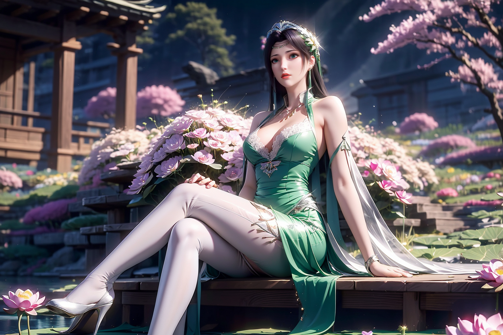 云韵,在斗破苍穹的世界里,如同一朵洁白的云彩,轻轻飘逸在苍穹之上.