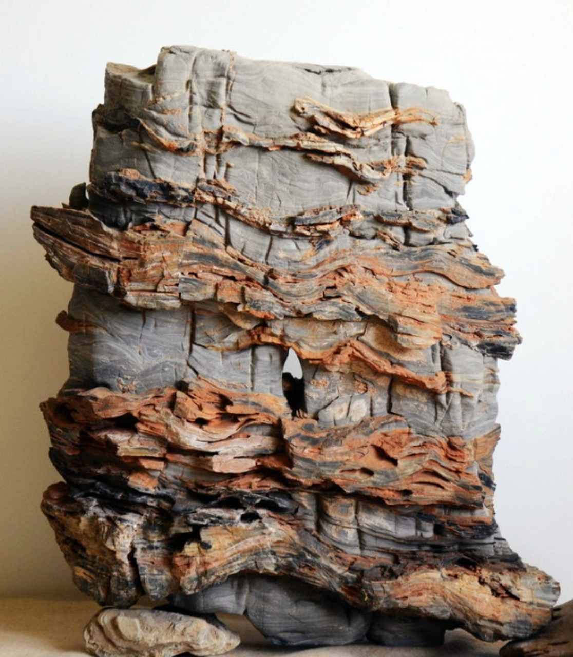 点击头像看直播# #奇石摆件#太行山,属嶂石岩地貌,沧茫茫千里河山