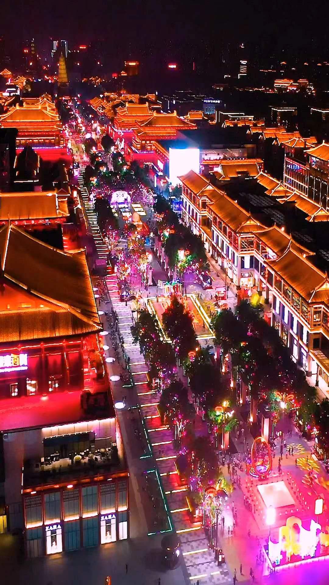 到西安大唐不夜城看盛世大唐美景