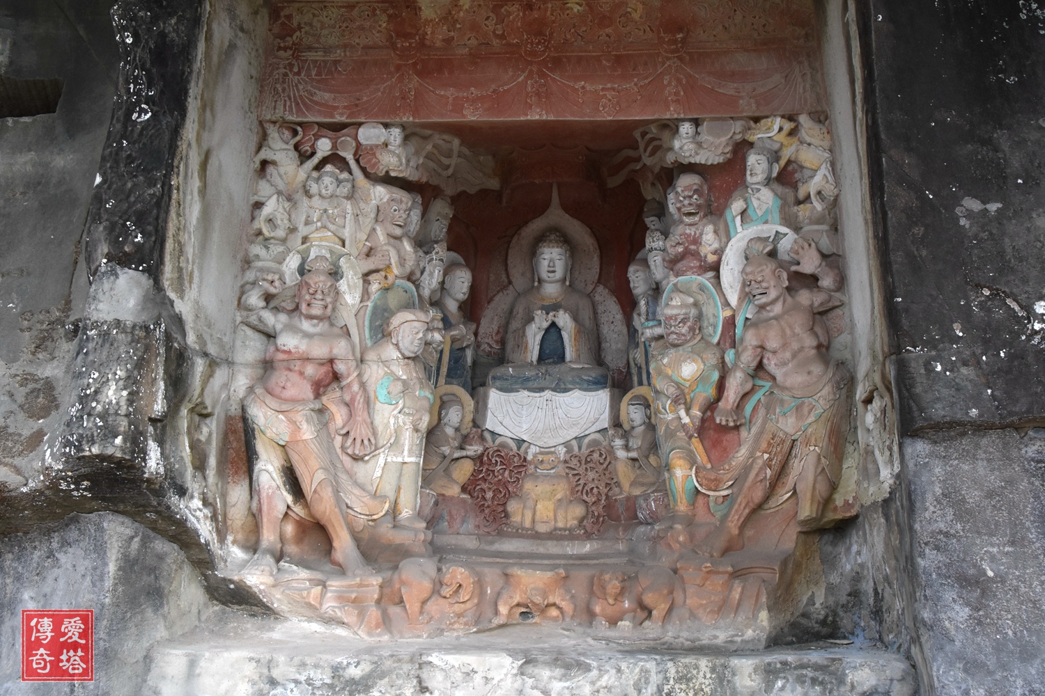 四川巴中水宁寺石窟造像