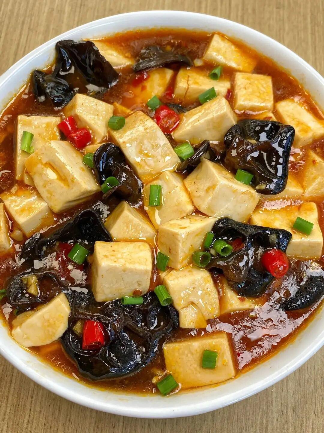 木耳炖豆腐