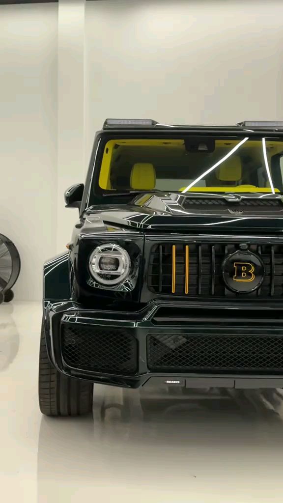 改装且能合法上路的奔驰g63巴博斯g700拥有700匹最大马力