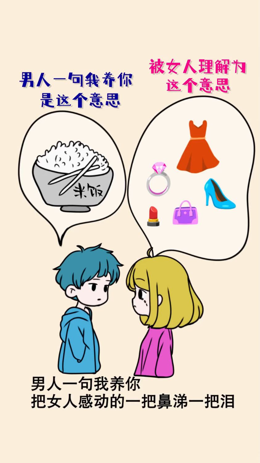 一句我养你,究竟代表的是什么?