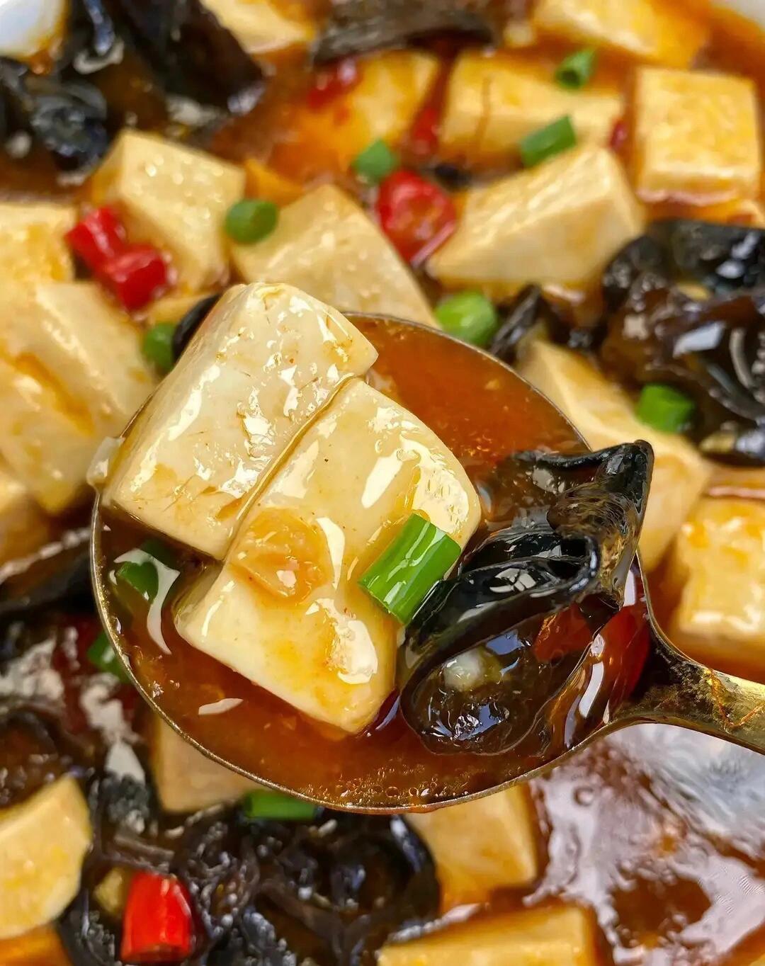 木耳炖豆腐