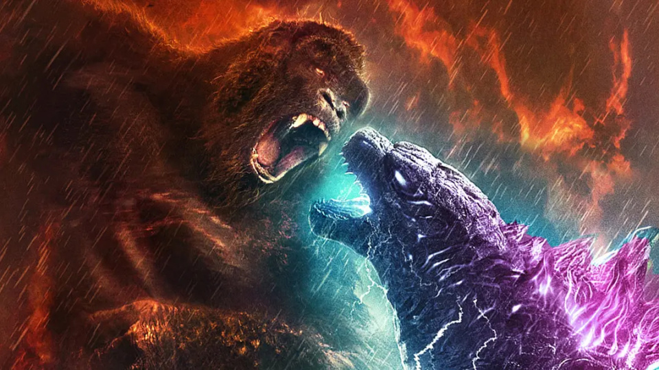 首映狂轰近1亿,《哥斯拉大战金刚2》强势夺冠,这次怪兽大战管饱