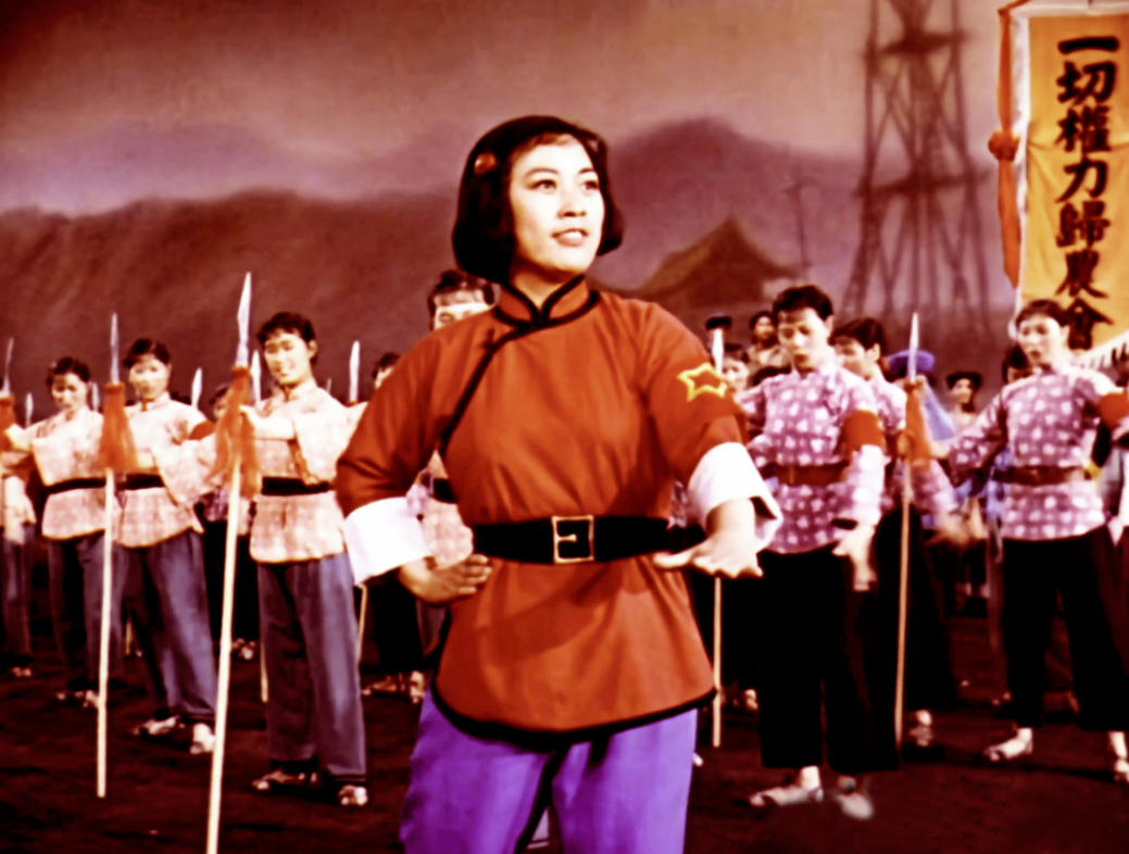 王昆在《东方红》中演唱《农友歌》04 十年生死两茫茫就在这样忙忙