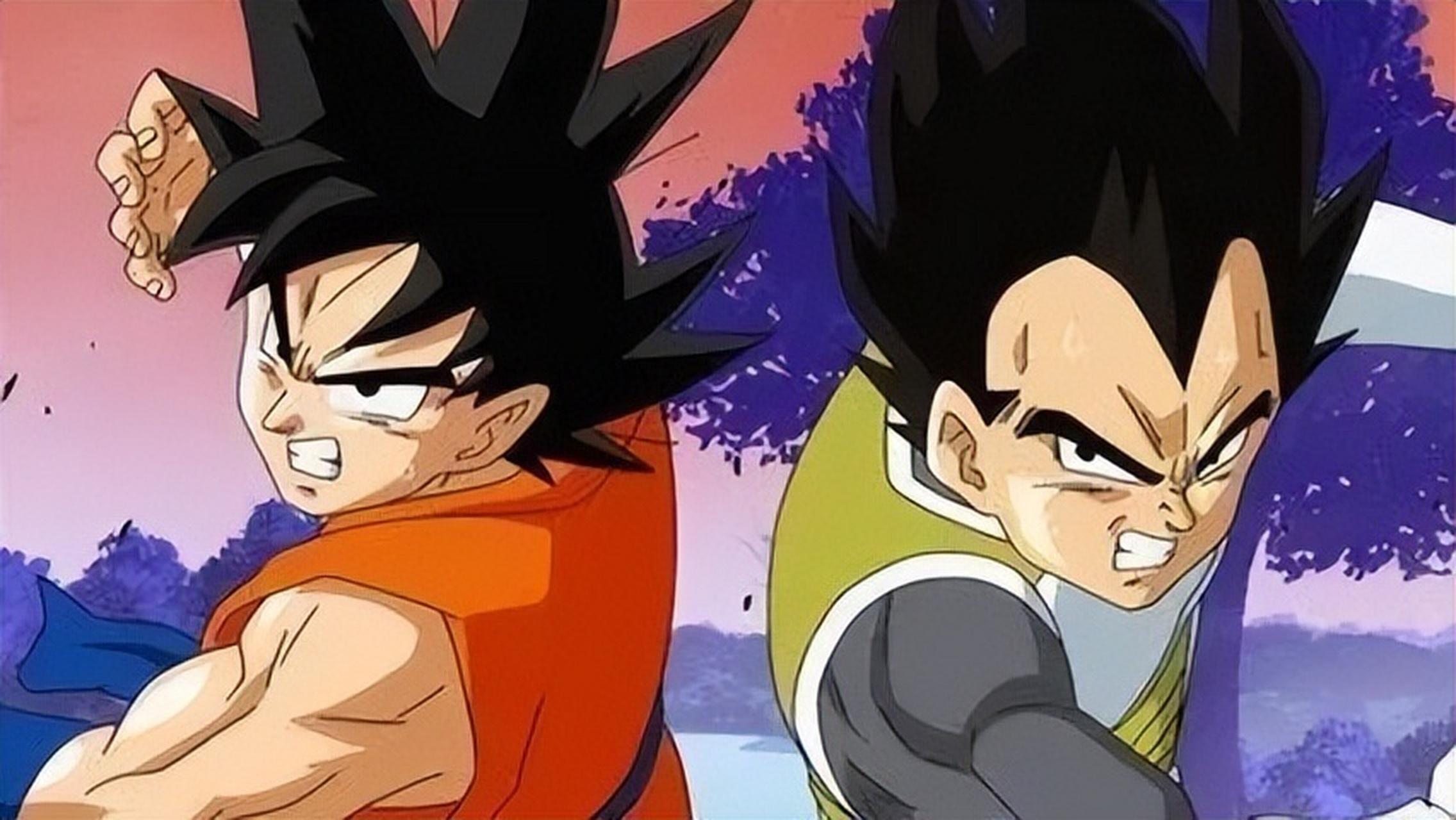 《龙珠z》中的悟空和贝吉塔,一个被称为卡卡罗特的男人!