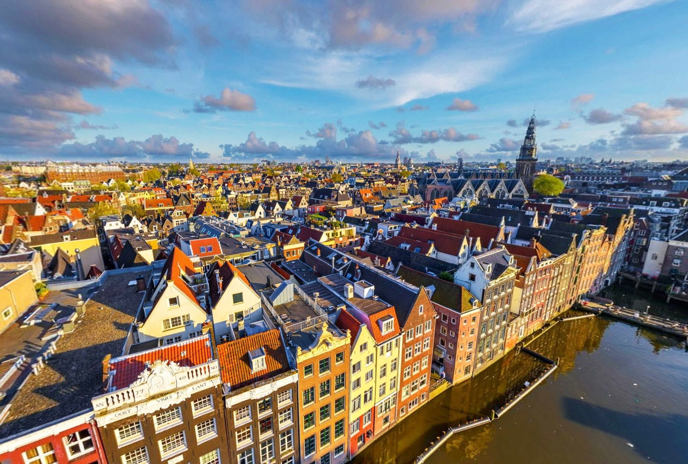 阿姆斯特丹是荷兰的首都和最大城市,是世界最具吸引力的旅游目档刎