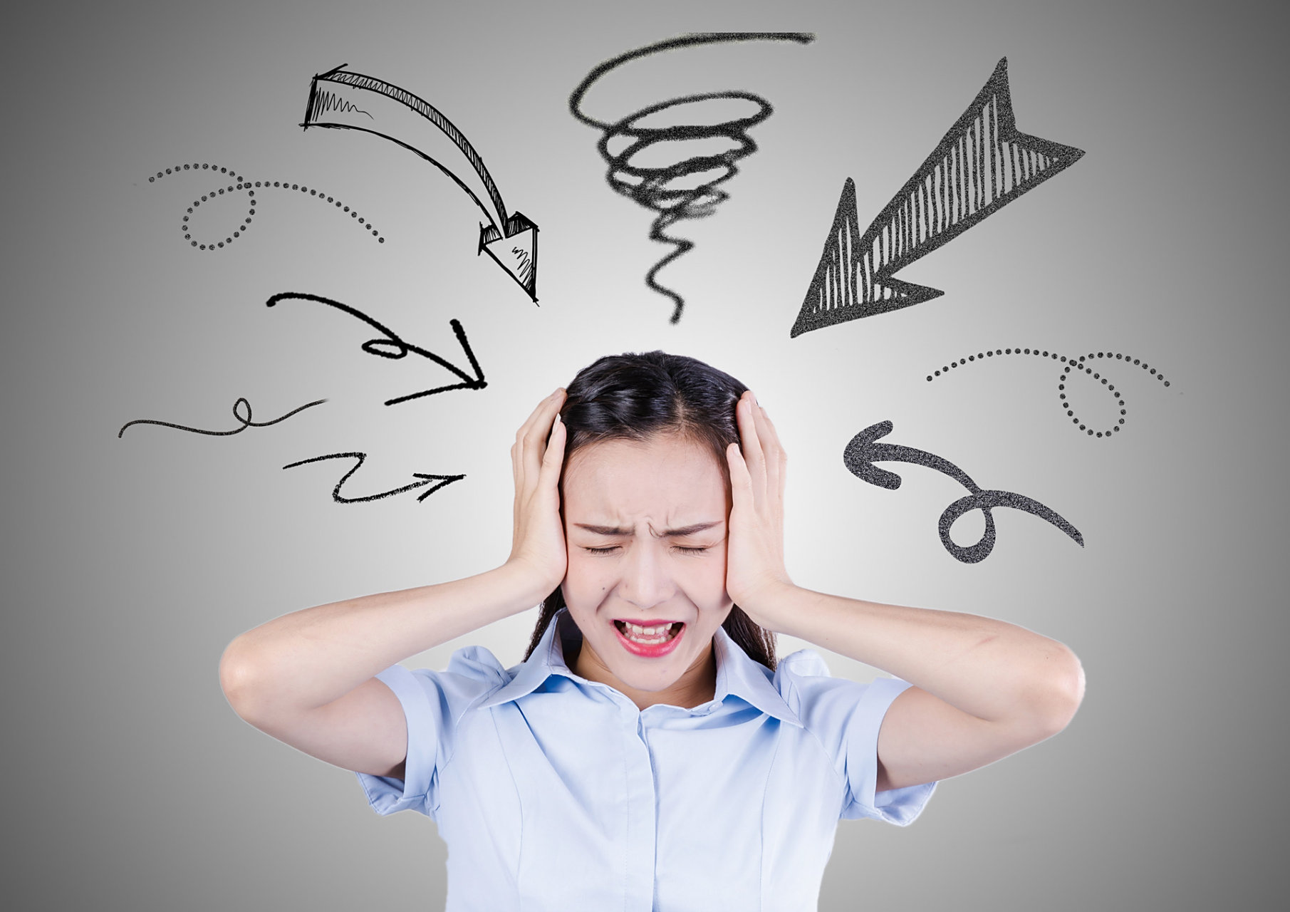 过度思考一件事,甚至被一件你并不喜欢的,或不愿意