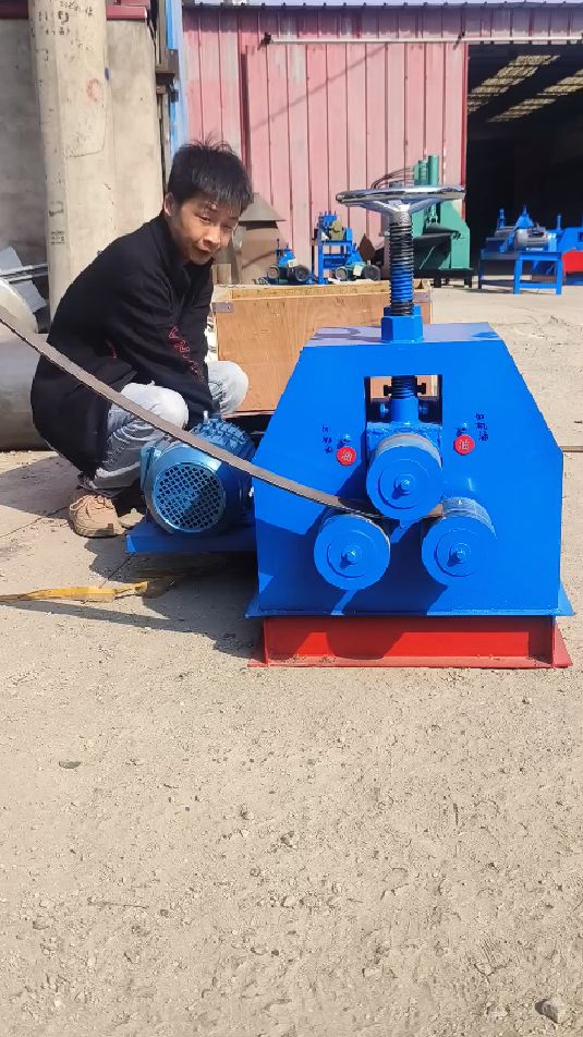 扁铁卷圆机,法兰卷板机支持定制