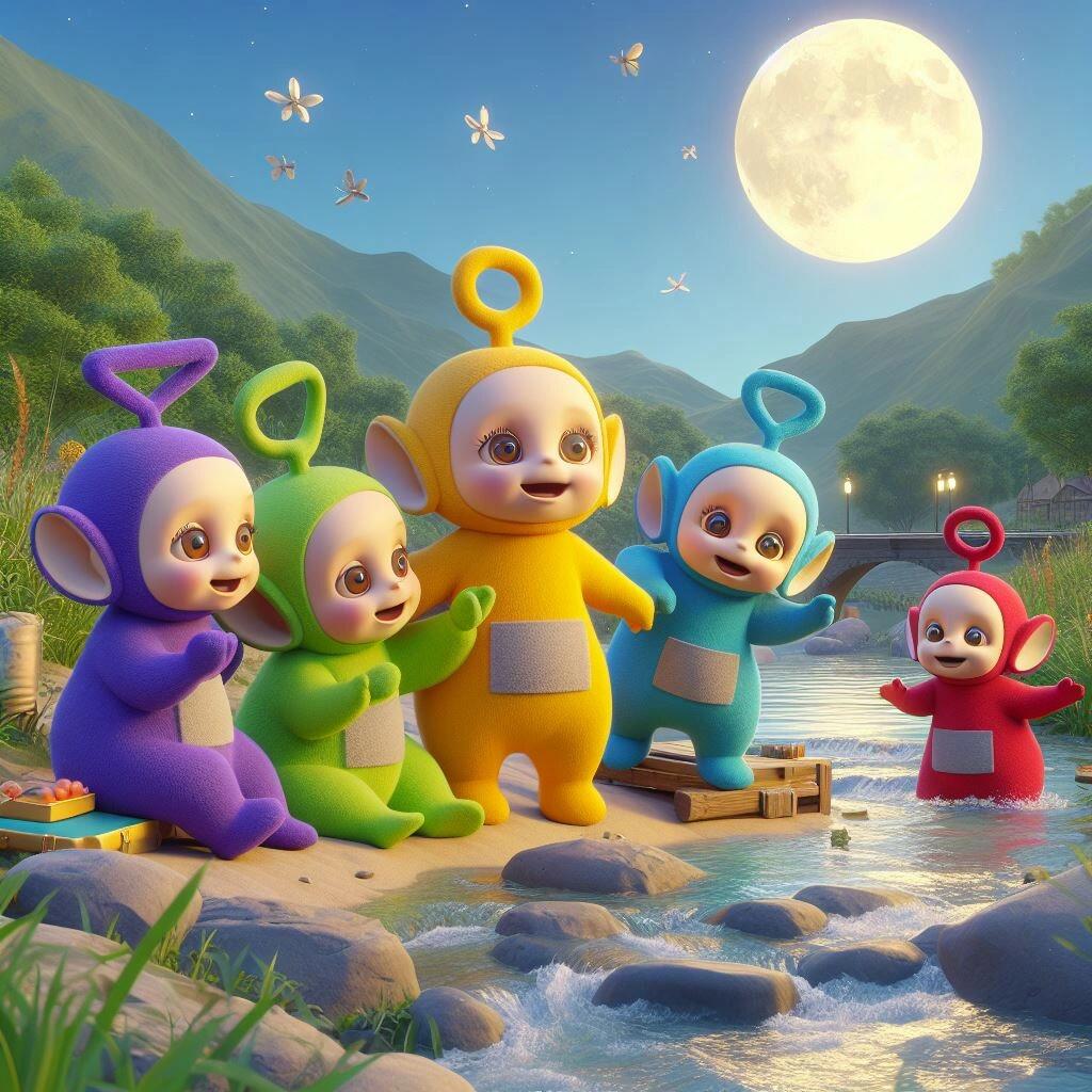 天线宝宝图片  天线宝宝(英语:teletubbies)是一部由英国广播公司(bbc