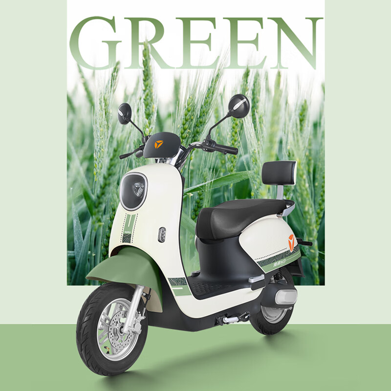雅迪小龟王电动车,60v石墨烯电池,高颜值轻便摩托