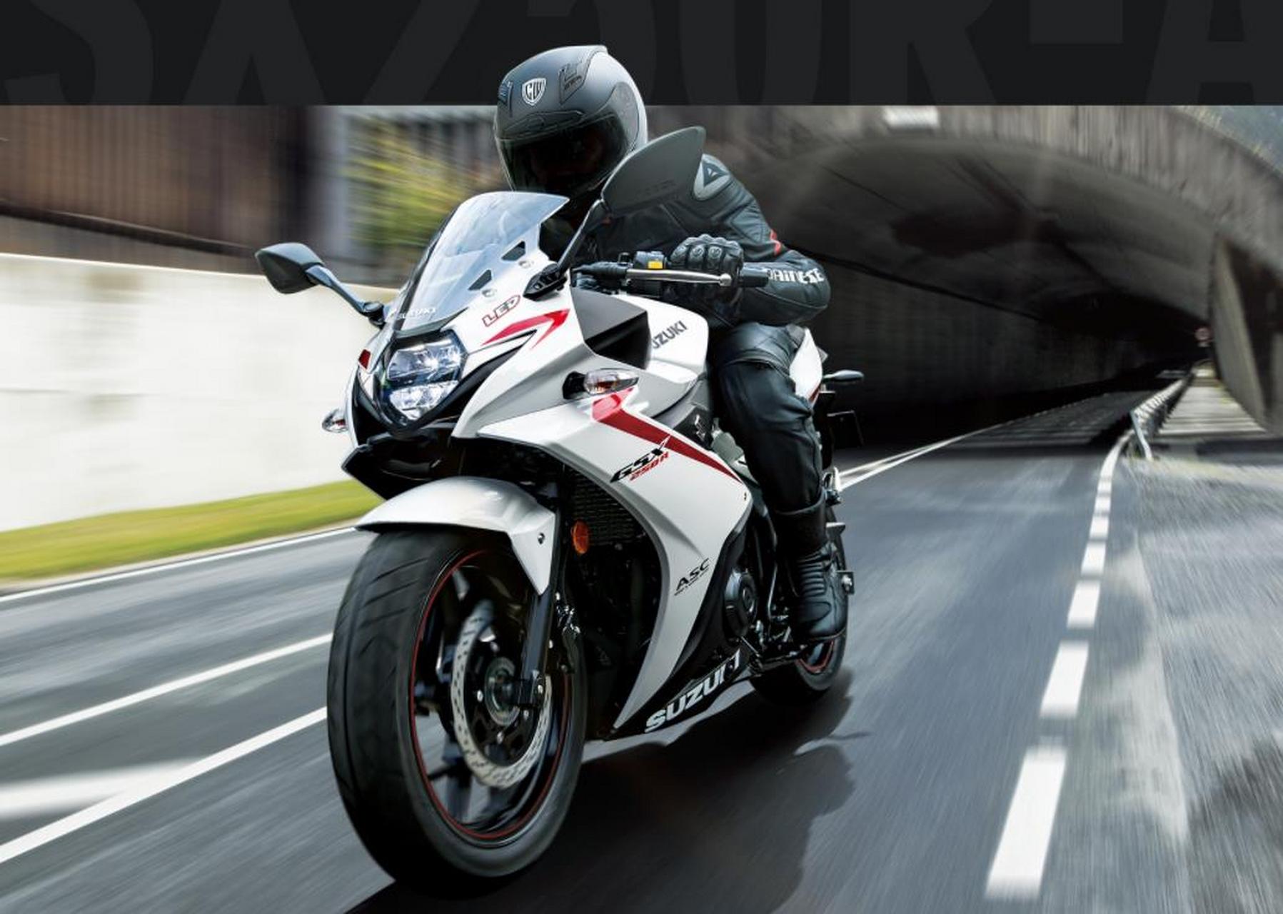 铃木gsx250r-a作为新款跑车,带德国欧司朗led和日本fcc滑动离合,升级