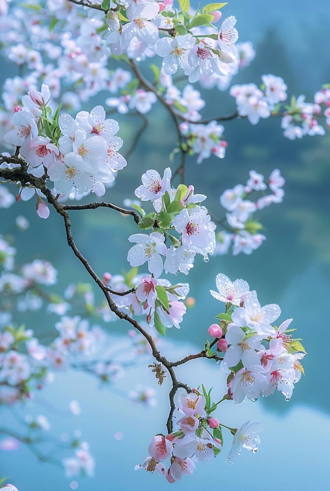 清新淡雅的小花,仿佛是春日的音符,奏响生命的乐章.