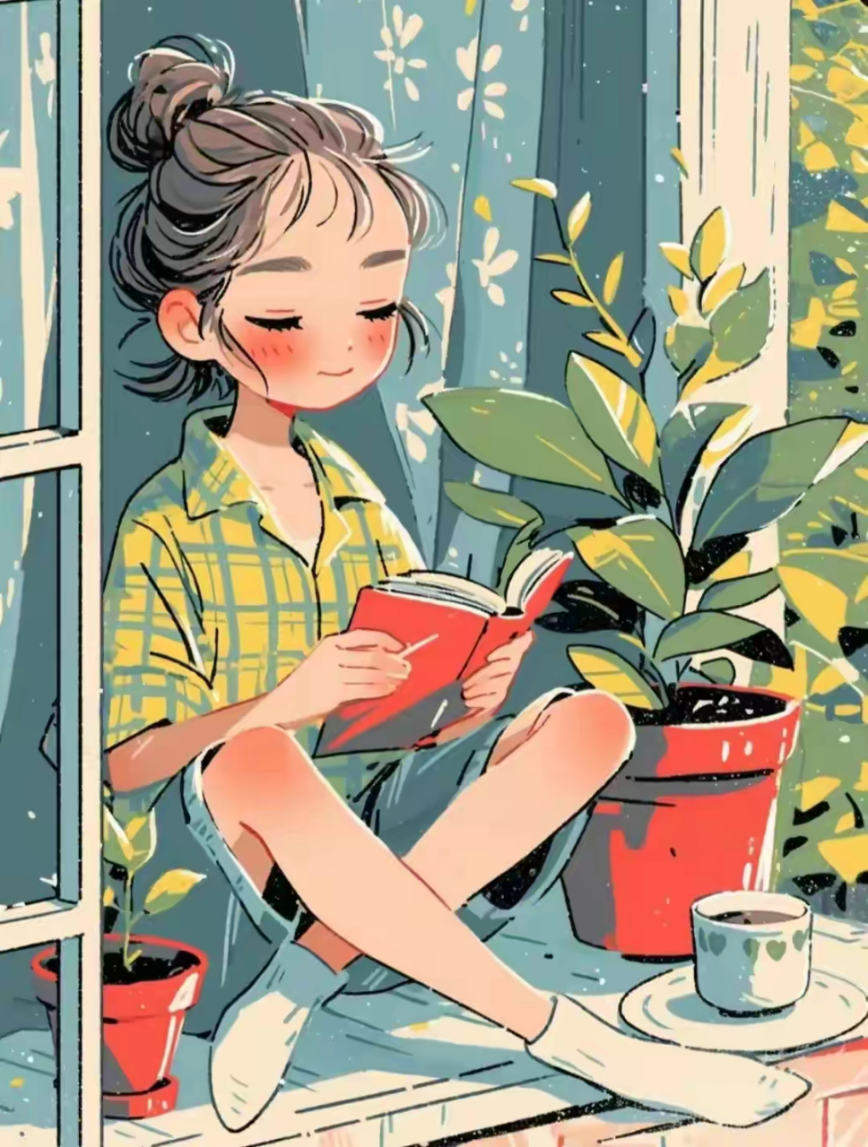 头像分享～拥抱悦己,尽情享受人生的美好与多彩#春天里躺一躺