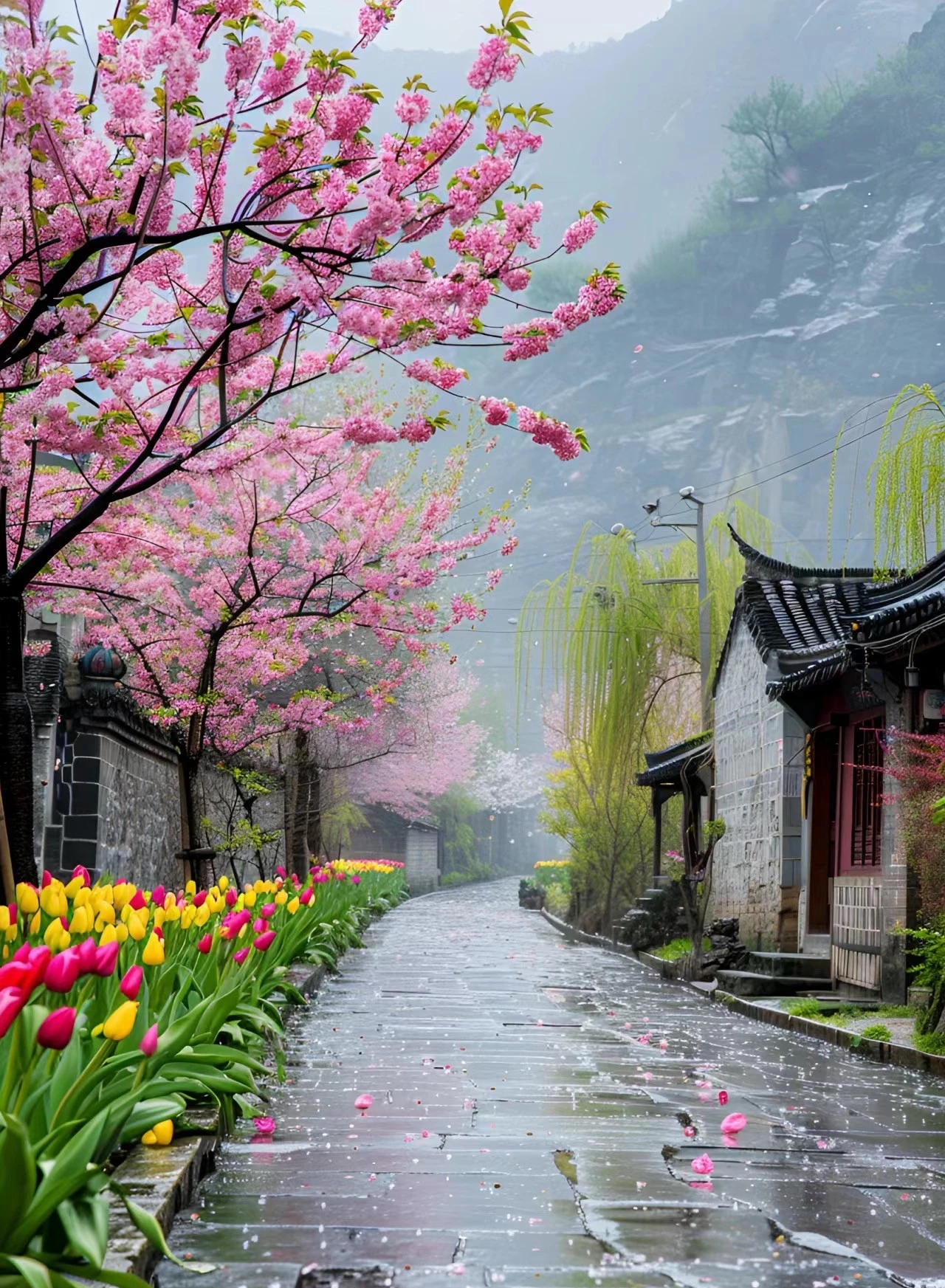 春花秋月自有时,夏云冬雪总如期