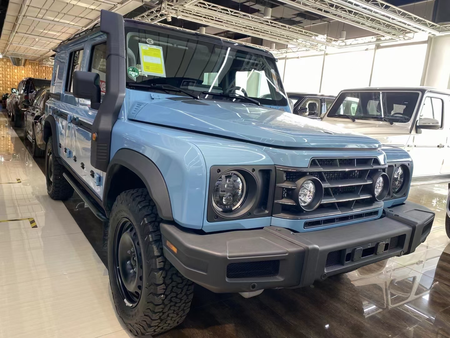 硬派越野"新势力",英力士掷弹兵抵达国内,3.0t 四驱 复古设计