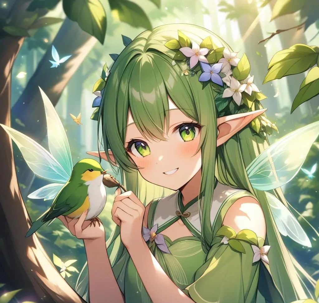 梦幻森林精灵仙子