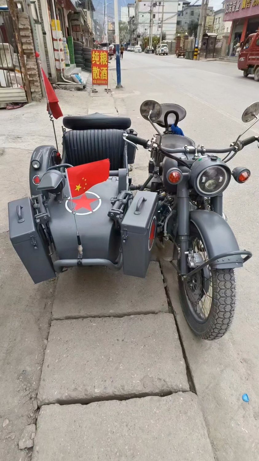 2022年长江750边三轮摩托车,3000公里,挎子侧三轮 侉子偏三轮-度小视