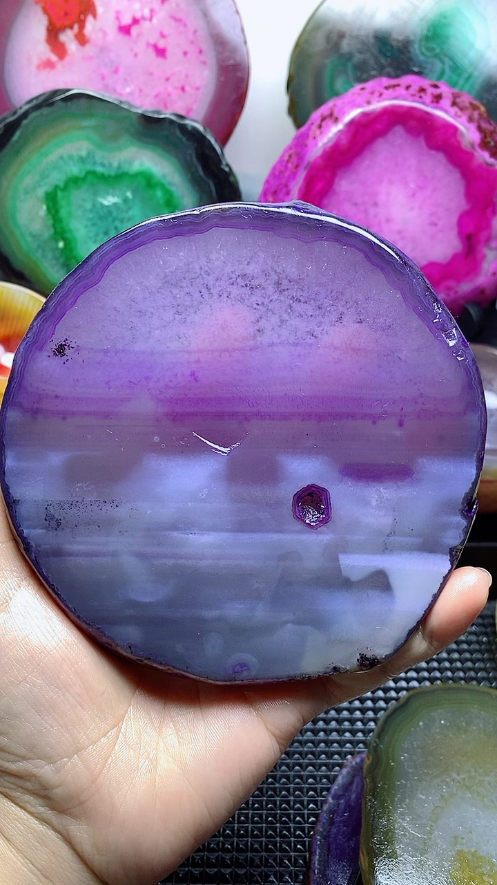 紫色玛瑙最好看了