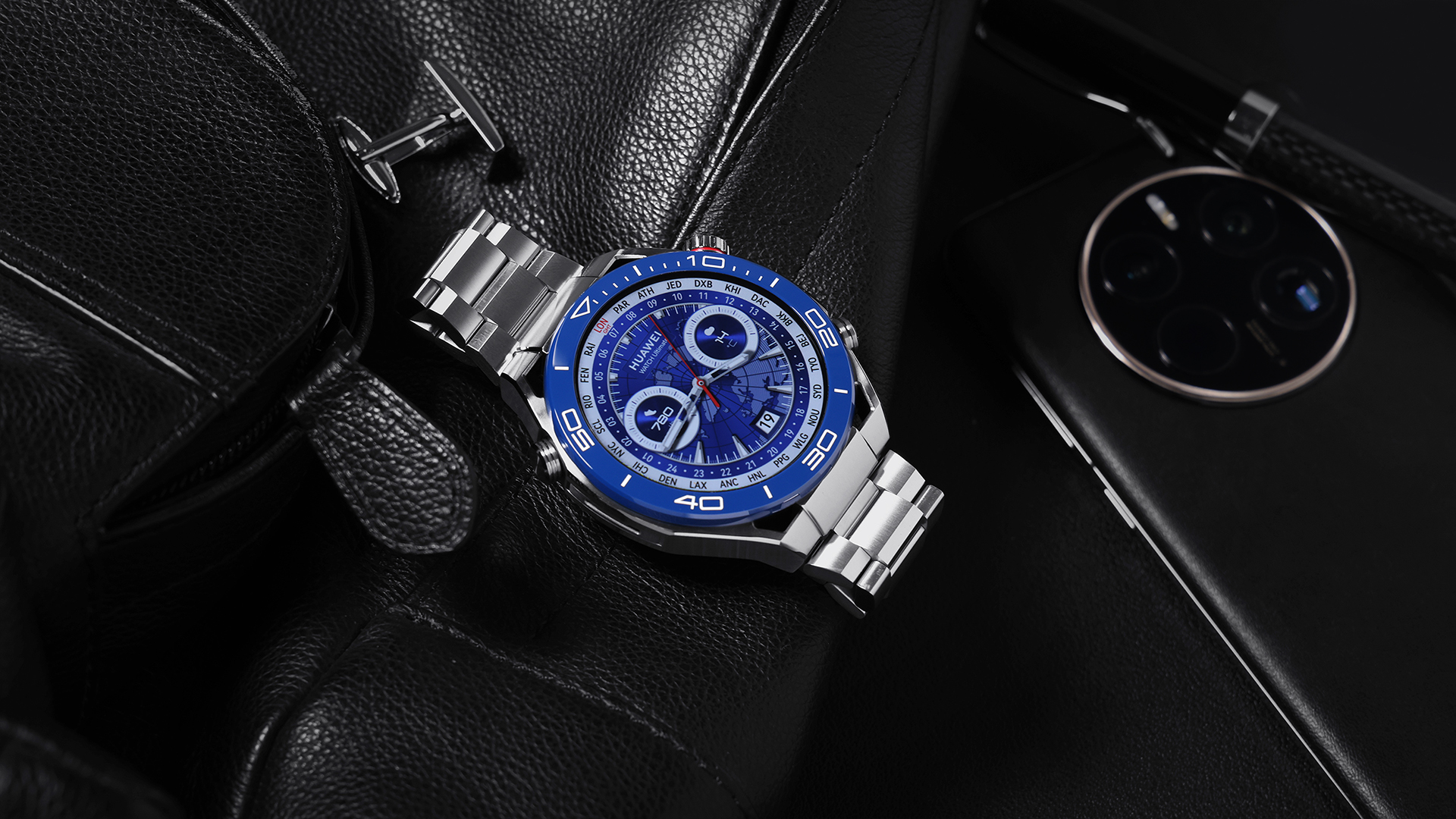 跑山潜海,huawei watch ultimate非凡大师开启无限运动可能