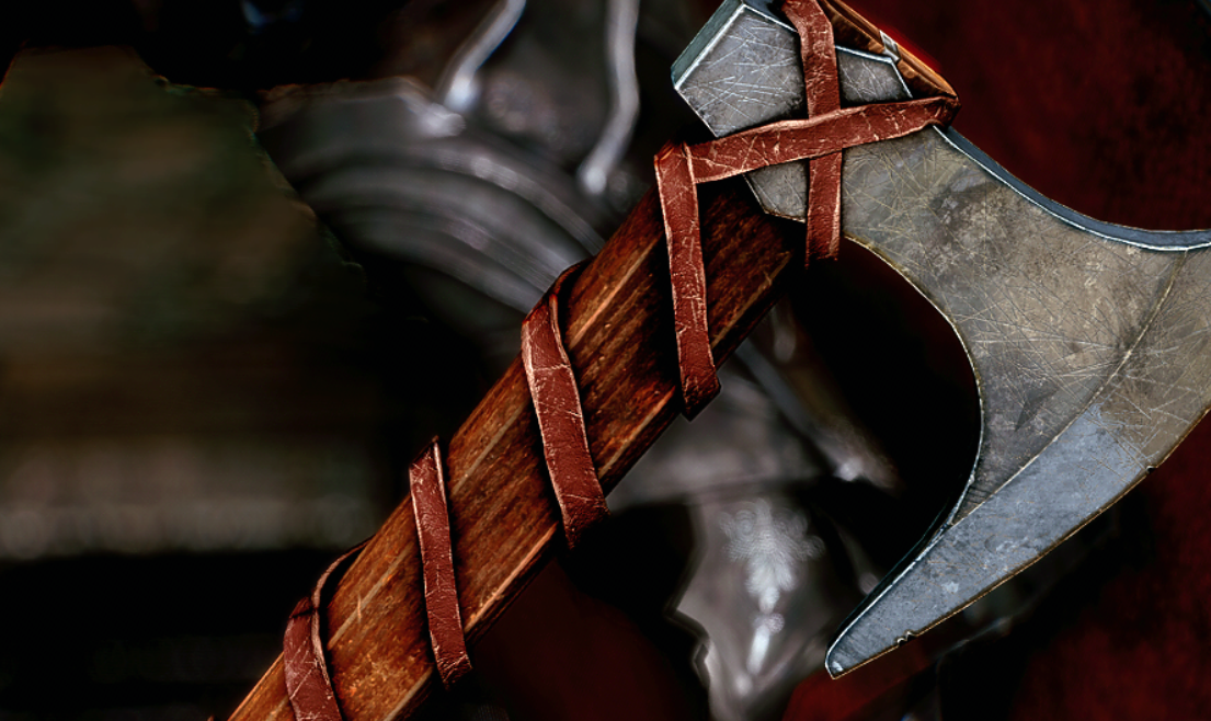 欧洲古代维京人残忍的力量型武器——战斧!是所有士兵的噩梦