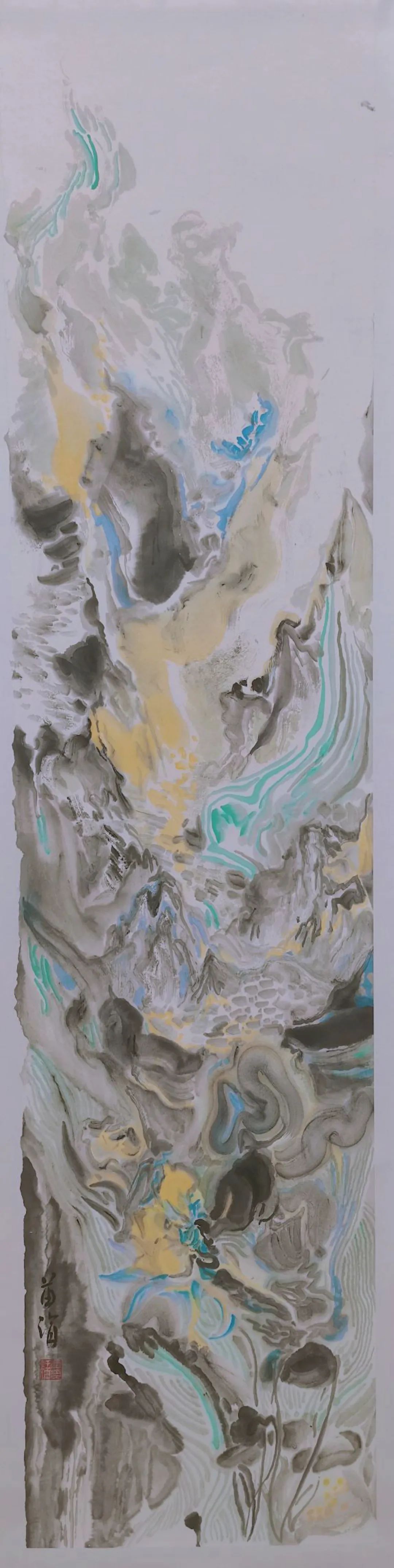 "汲源新境·黄涓当代水墨画作品展"在福建师大美术馆开幕