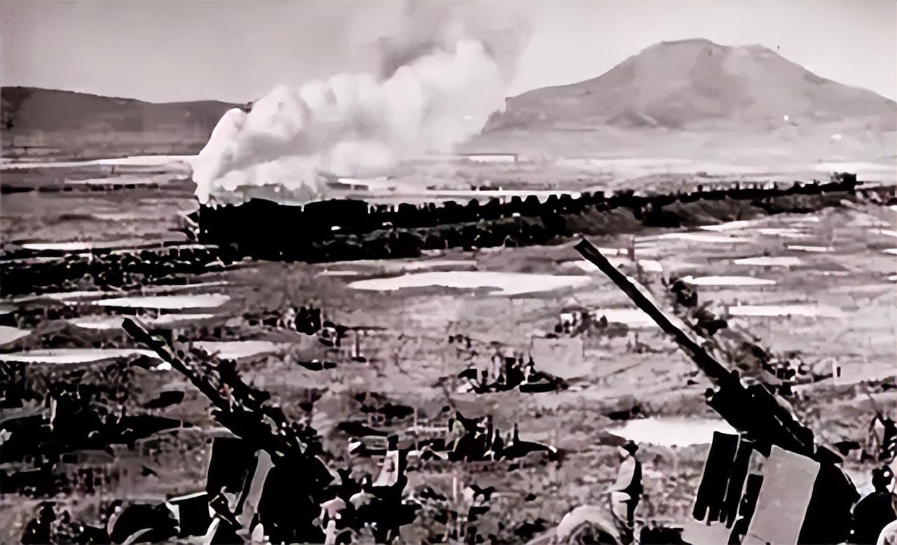 雄赳赳,气昂昂,跨过鸭绿江,来到朝鲜的土地上,更