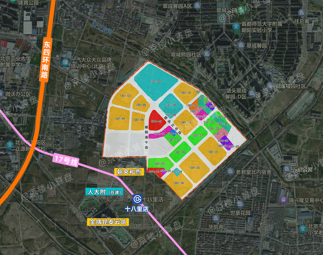 十八里店新增9宗宅地!朝阳港新地块规划来了
