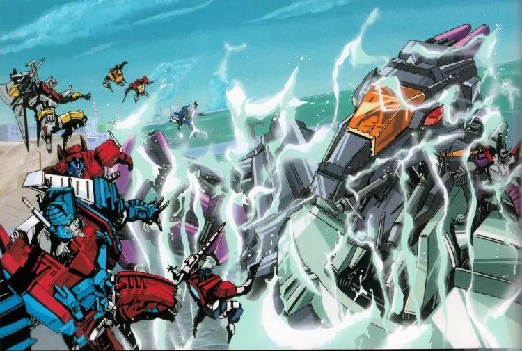 变形金刚版堂吉诃德大战风车合体金刚挑战基地金刚