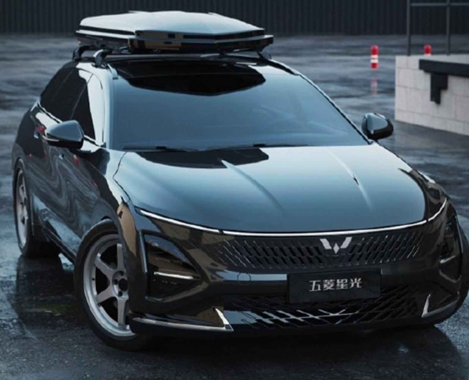 五菱宏光旅行车,外观设计精美.