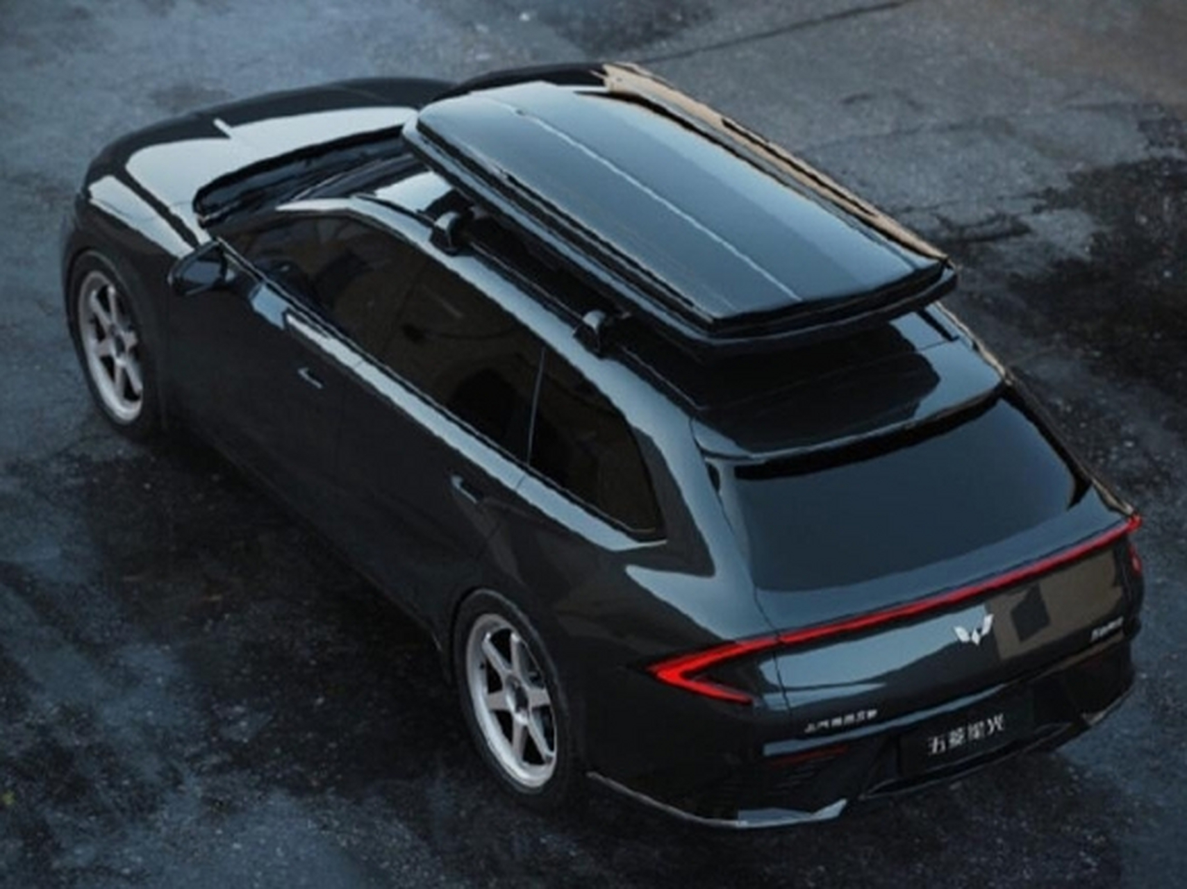 五菱宏光旅行车,外观设计精美.