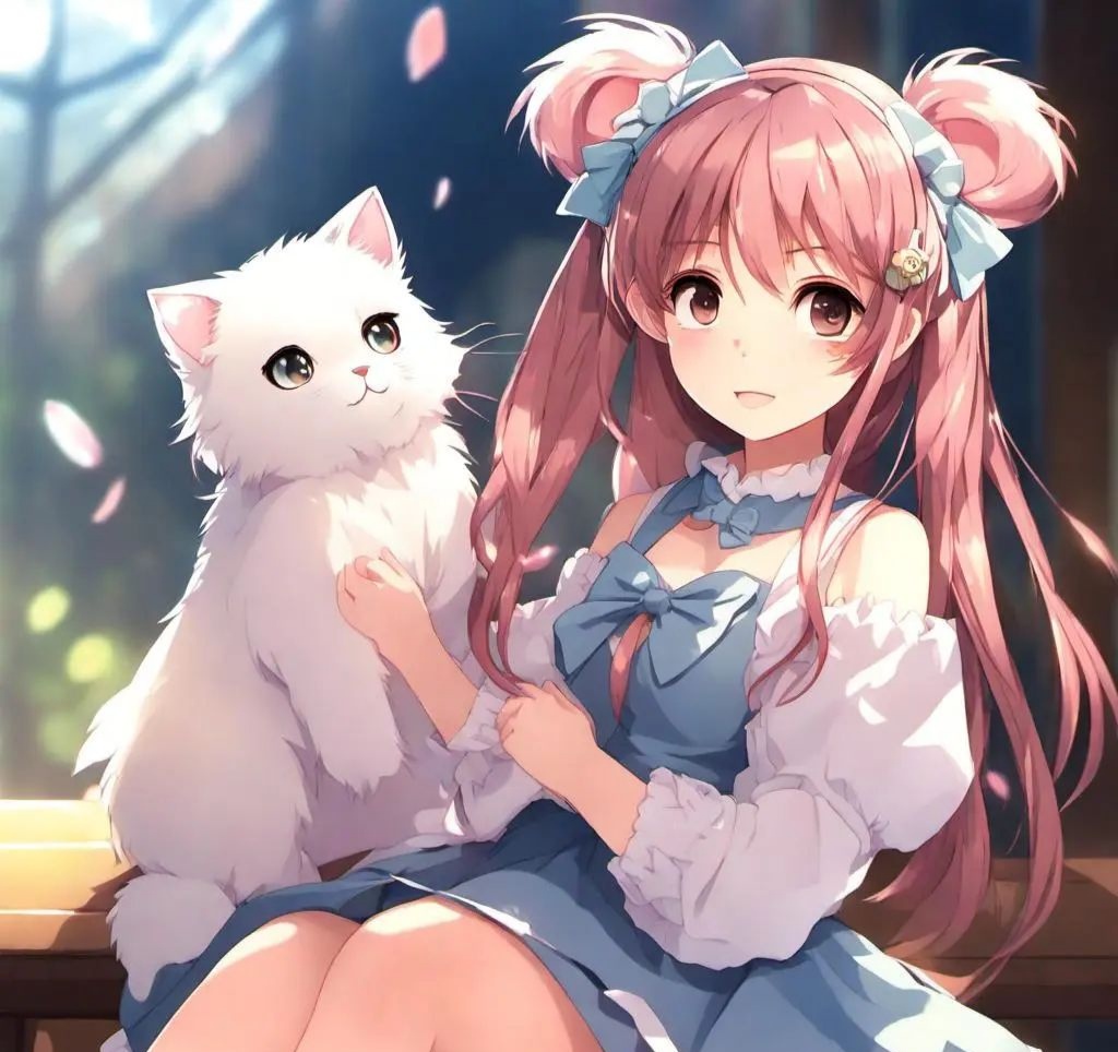 二次元猫耳娘头像