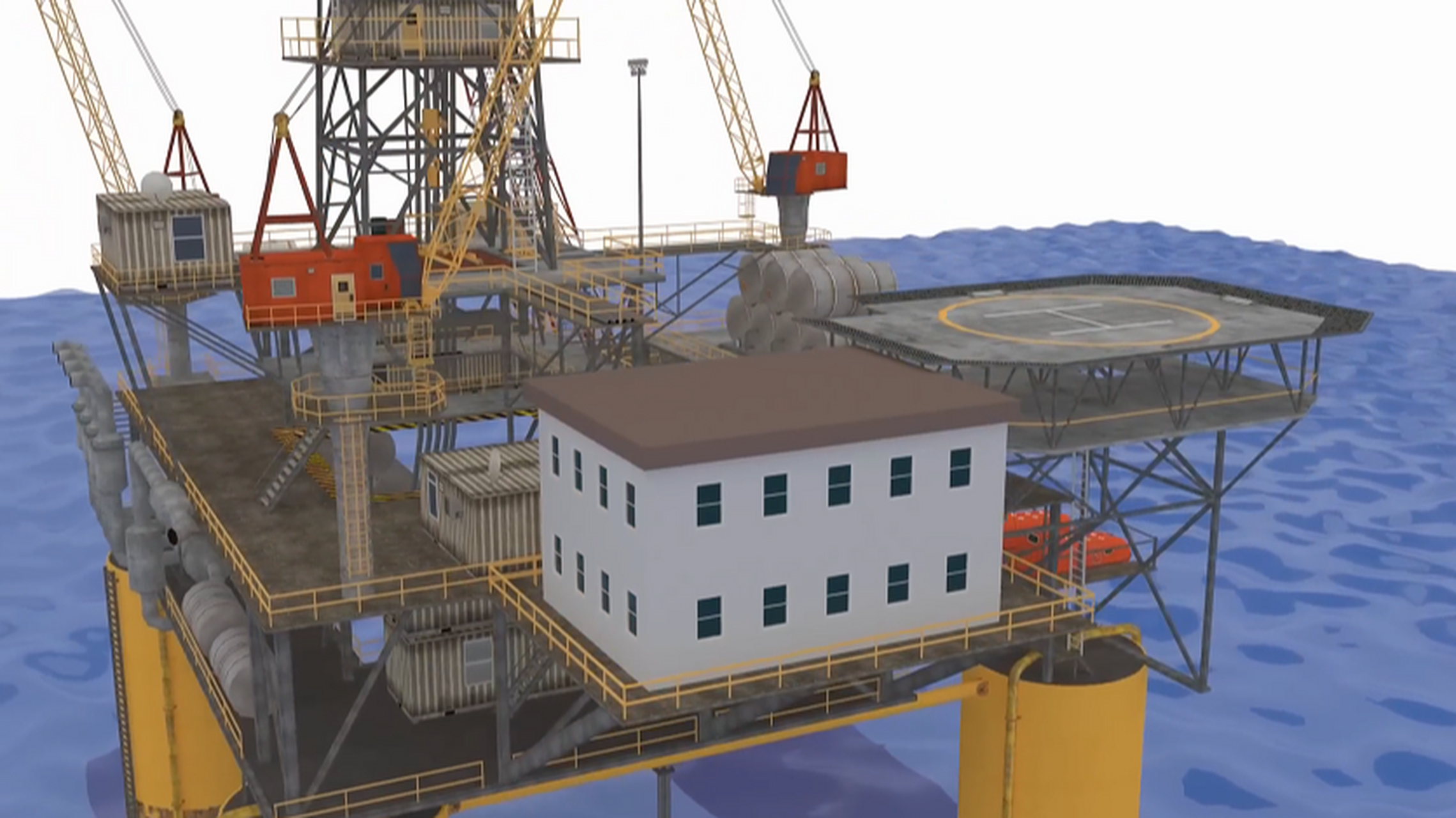 [原文:海上石油钻井平台