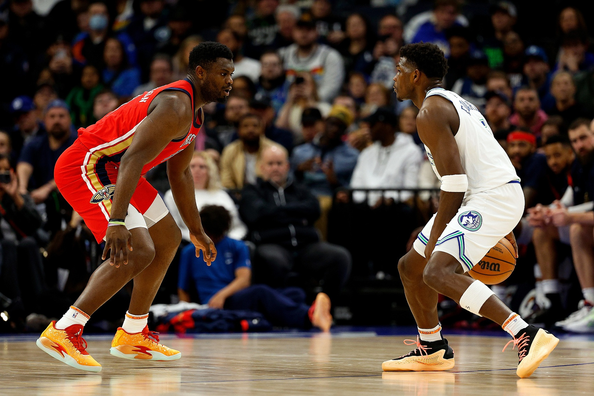 鹈鹕输球森林狼锁定季后赛席位  nba常规赛,鹈鹕在主场以111-124不敌