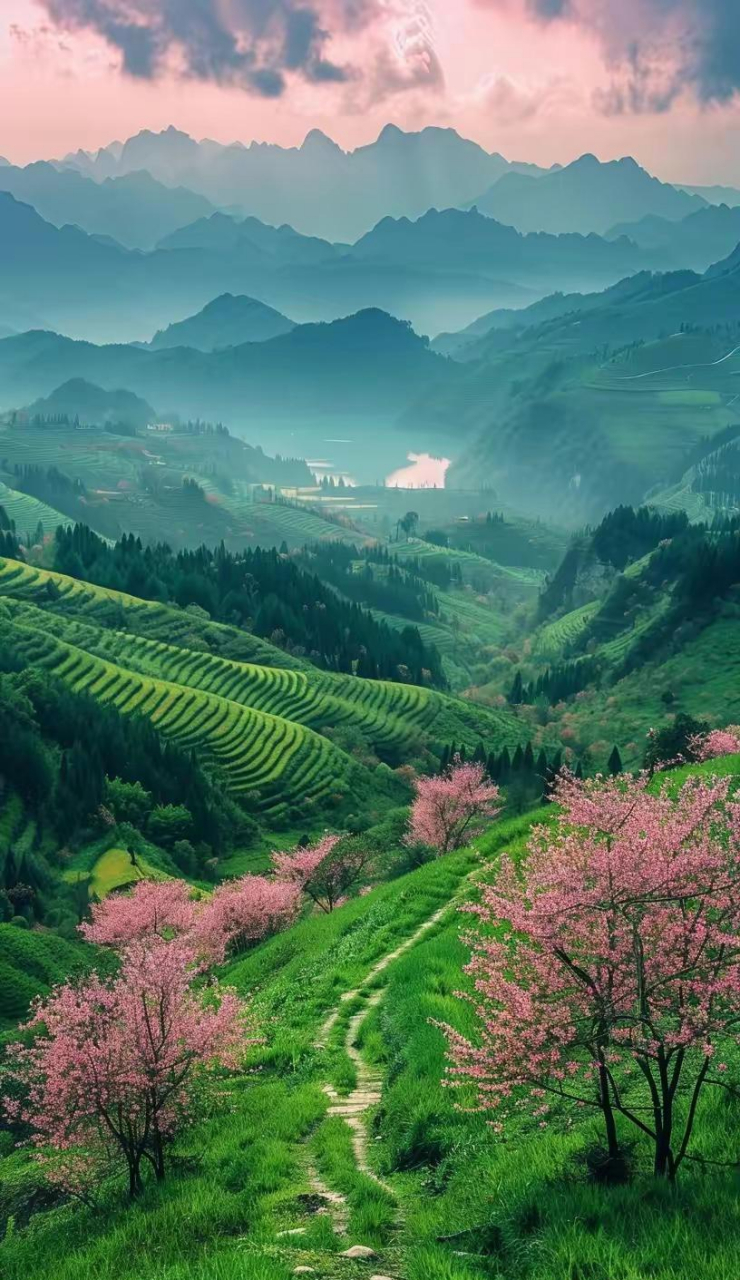 春意盎然,生机勃勃. #向春天出发# #遇见好风景# #治愈系风景