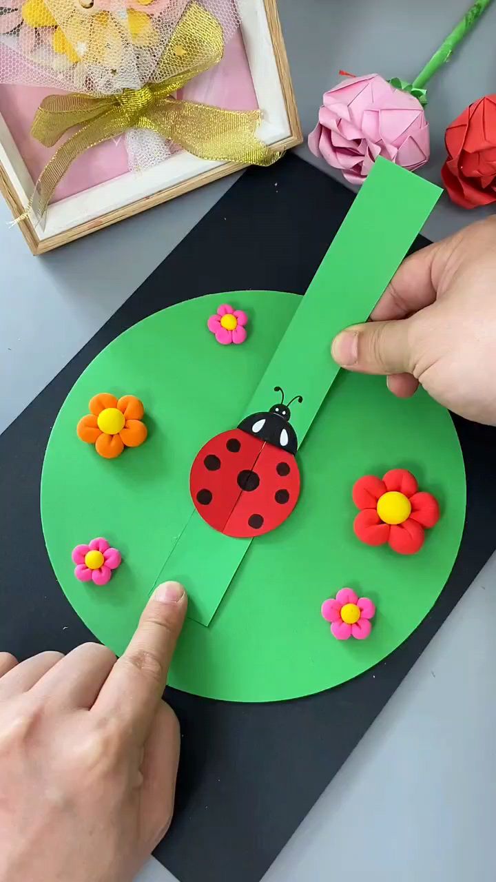 春天了,小朋友都喜欢的儿童创意手工和孩子一起来做吧!