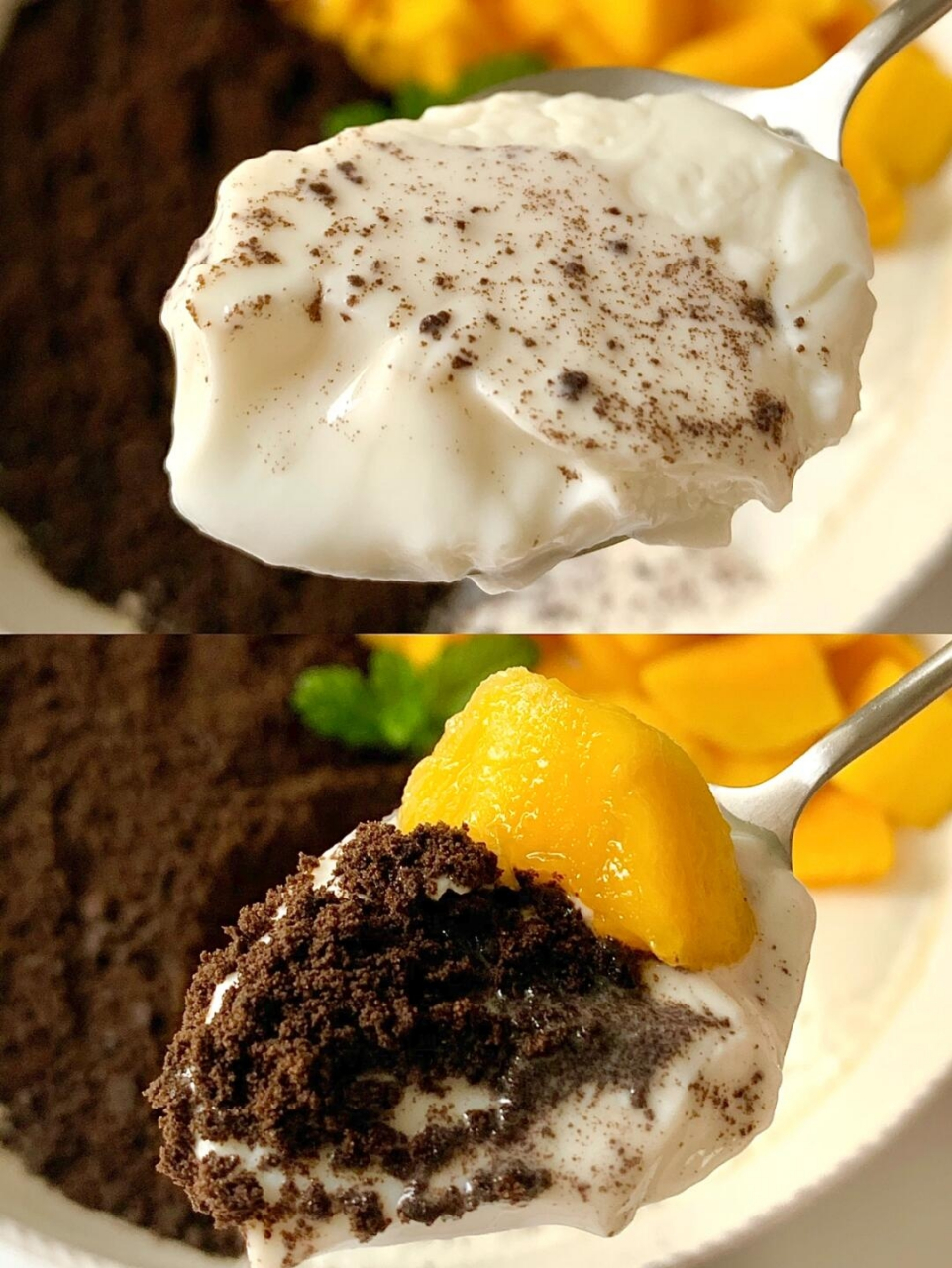 芒果奥利奥双皮奶,滑滑嫩嫩,入口即化,真的太好吃了  1  奶锅倒入牛奶