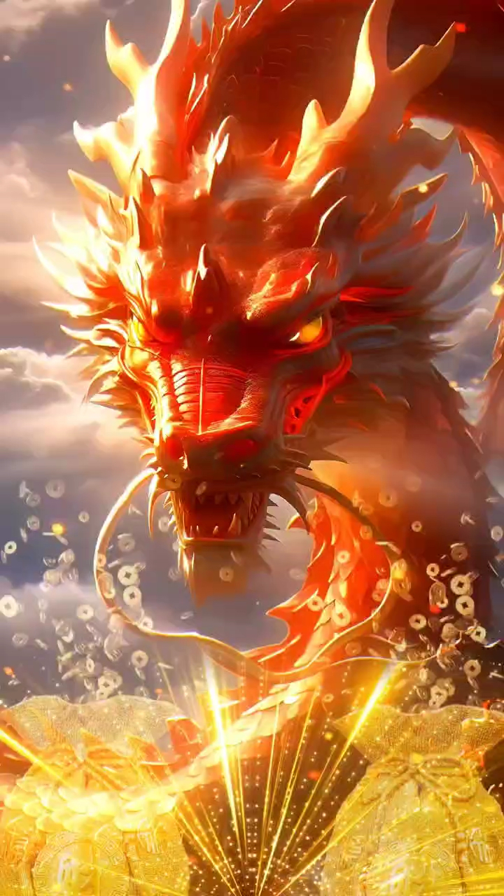 龙降横财 快来接财