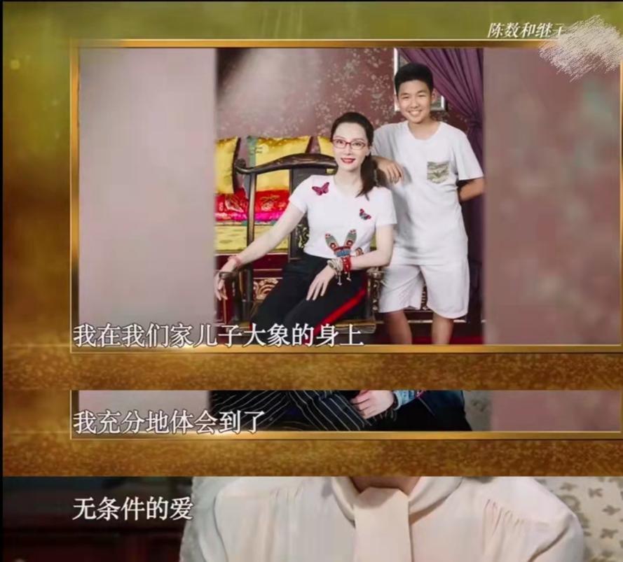 回顾陈数嫁给离异带娃的老公为继子不生孩子就好好爱他吧