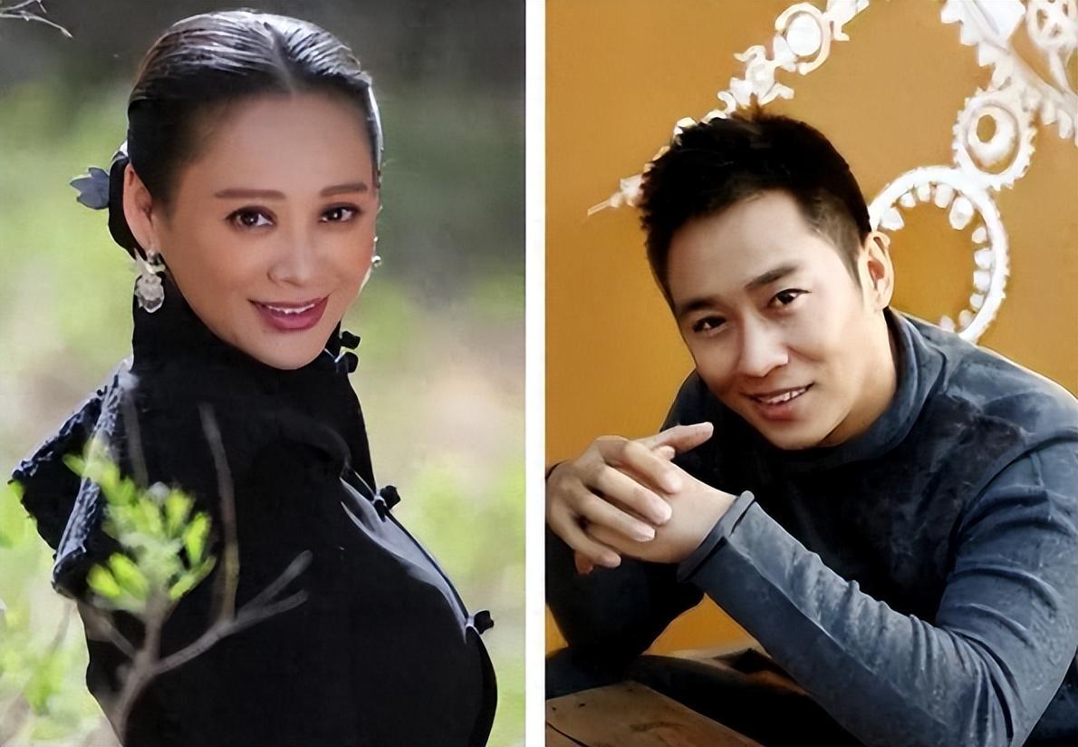 再后来就是宁静和王小毅在一起,他也是一位演员,但是比宁静小了十岁