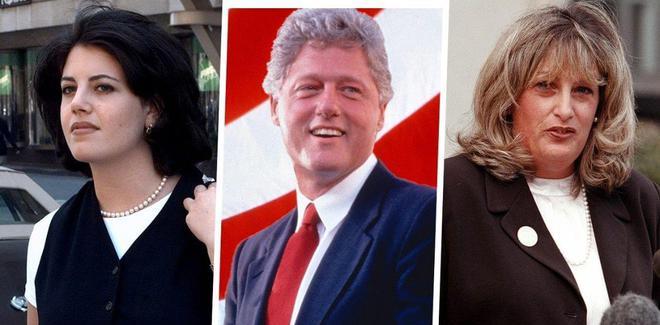 回顾拉链门事件莱温斯基展现出新生机77岁的克林顿则显得沧桑