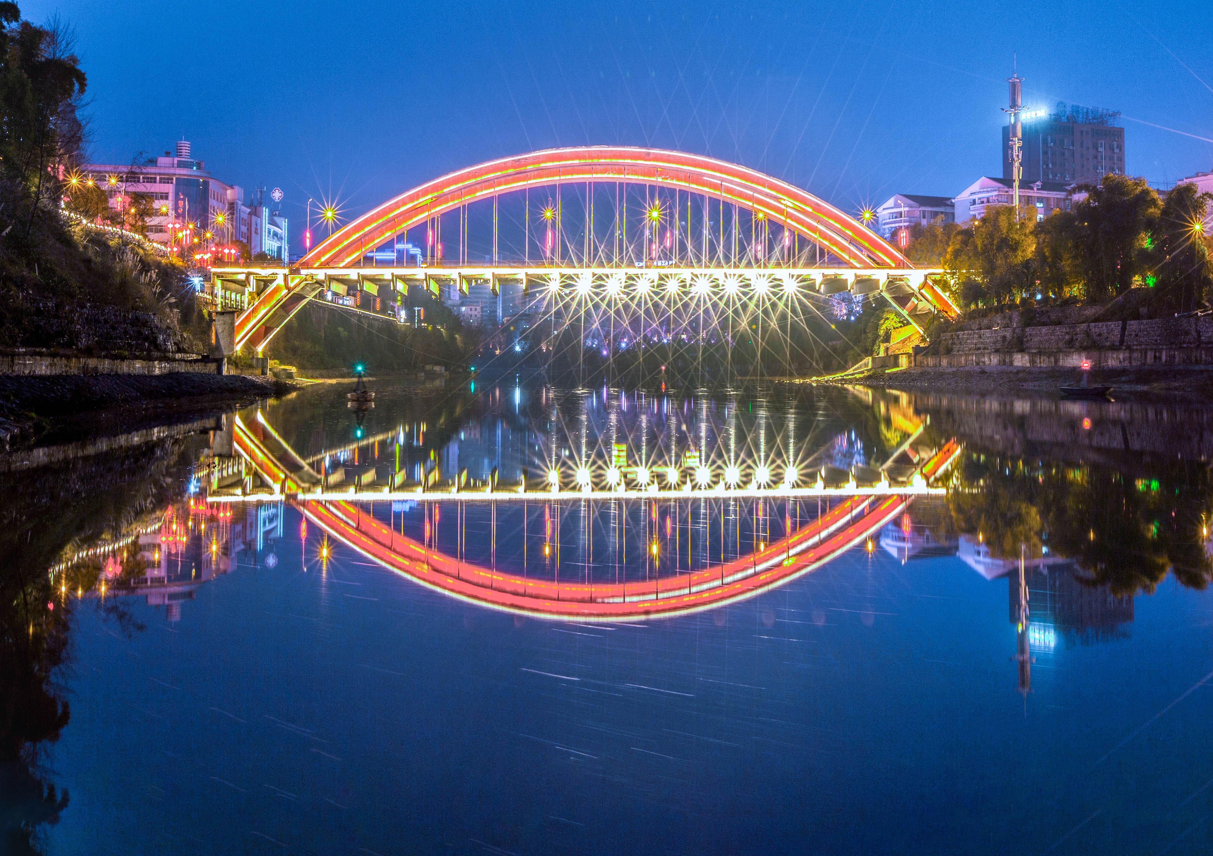 桥之"美",桥梁灯光亮化设计