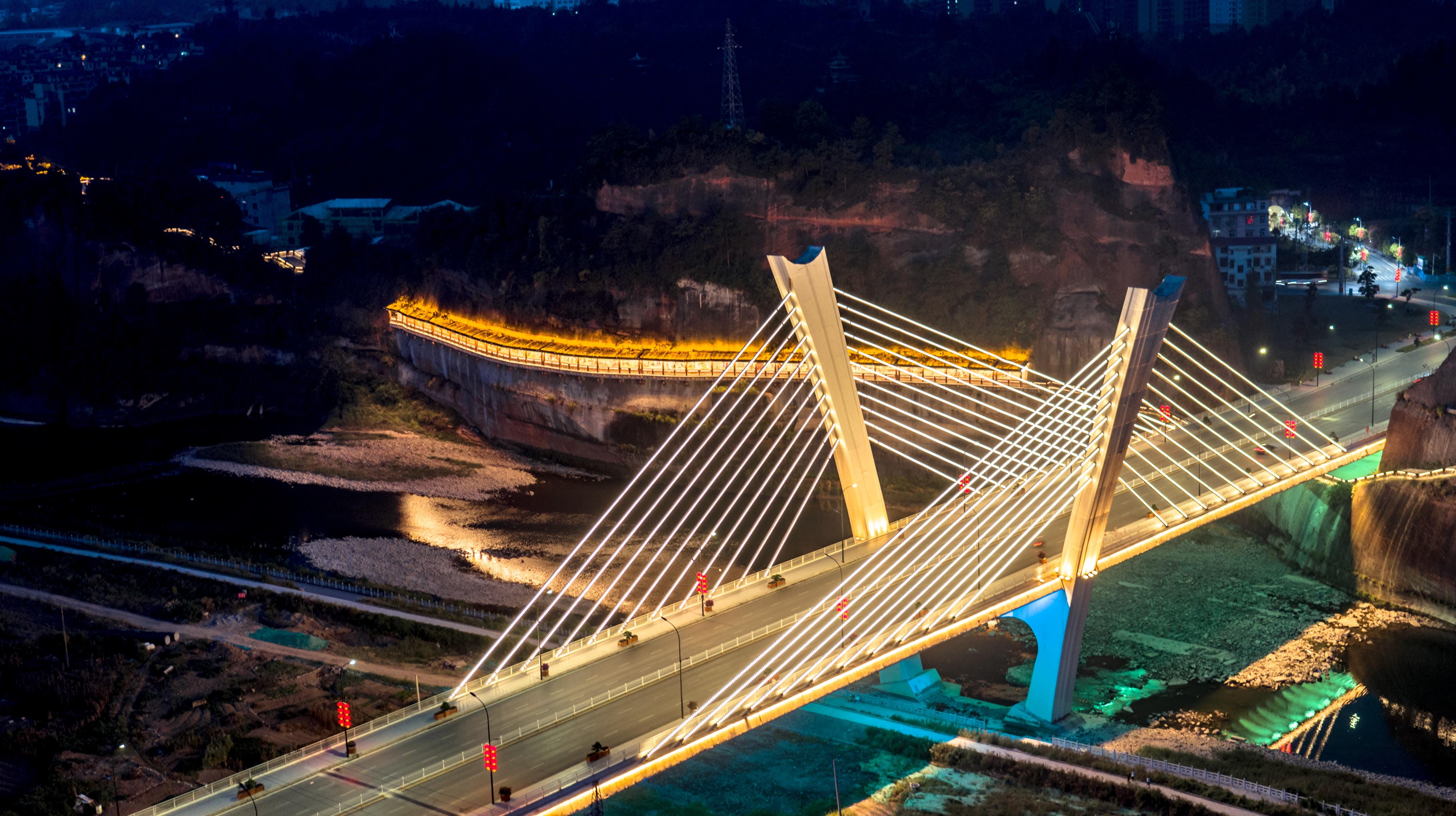 桥之"美",桥梁灯光亮化设计