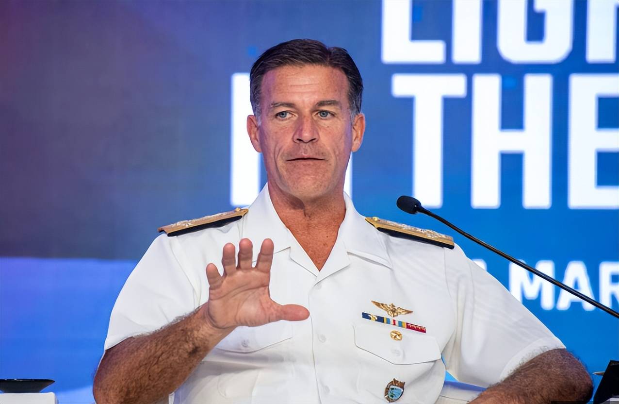 南海比台海更危险?美海军上将提出兵条件,中方警告震耳欲聋