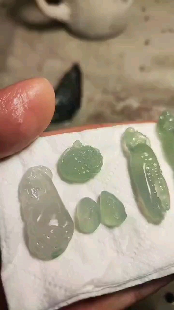 翡翠玉石雕刻抛光